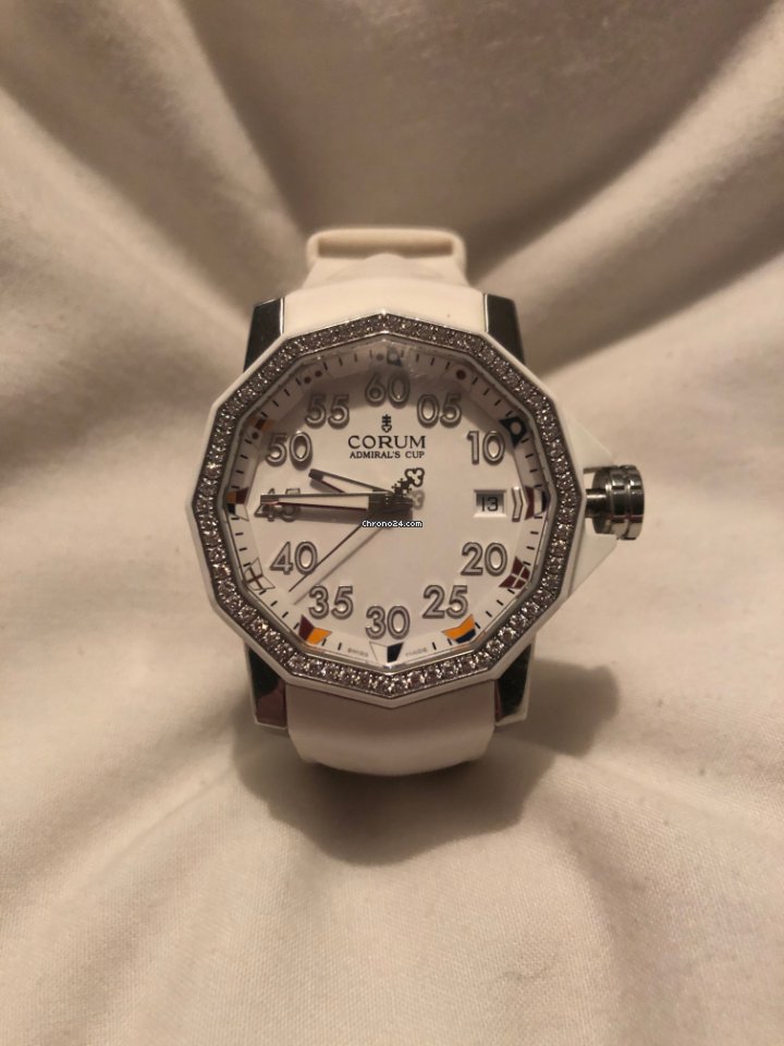 Corum Admirals Cup Competition 40 Mens watch Unisex Automatic Steel 082.951.47 F379 AA32 Replica 5