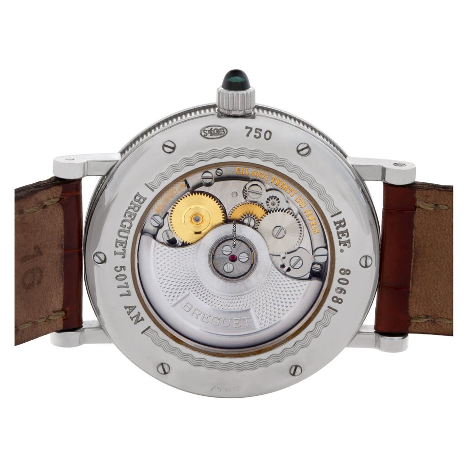 Breguet Classique Womens watch Automatic White gold 8068BB 52 964 DD00 Replica 5