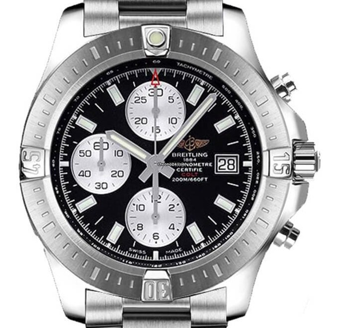 IMG_9081 Breitling Colt Chronograph Automatic Mens watch Unisex Automatic Steel A1338811.BD83.173A Replica 5