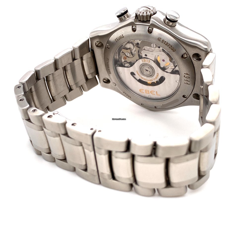 IMG_9081 Ebel 1911 Mens watch Unisex Automatic Steel E9137260 Replica 5