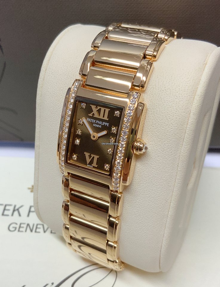 IMG_9081 Patek Philippe Twenty~4 Womens watch Quartz Rose gold 4908 11R-010 Replica 5