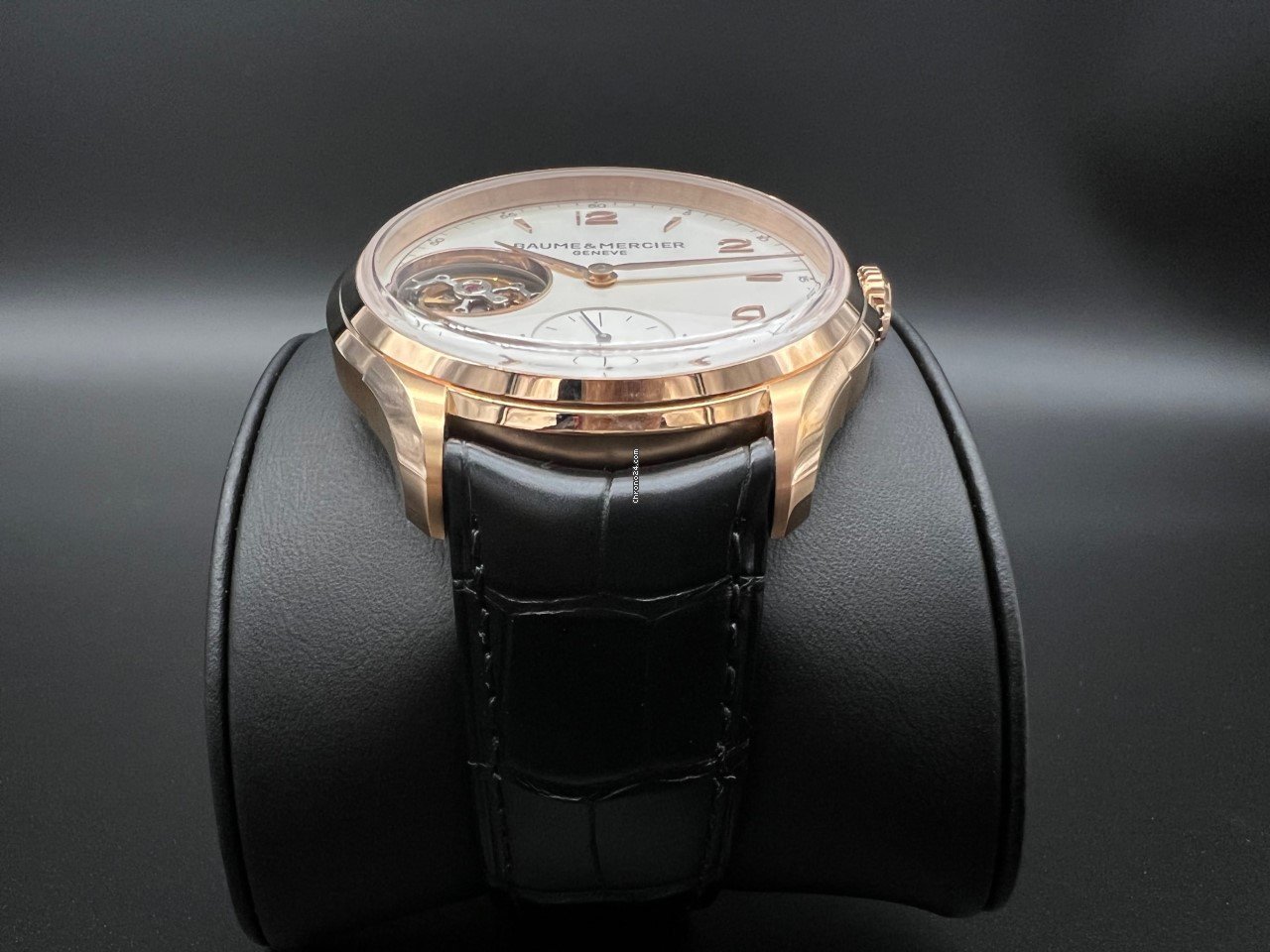 IMG_9081 Baume & Mercier Clifton Mens watch Unisex Automatic Rose gold M0A10143 Replica 5