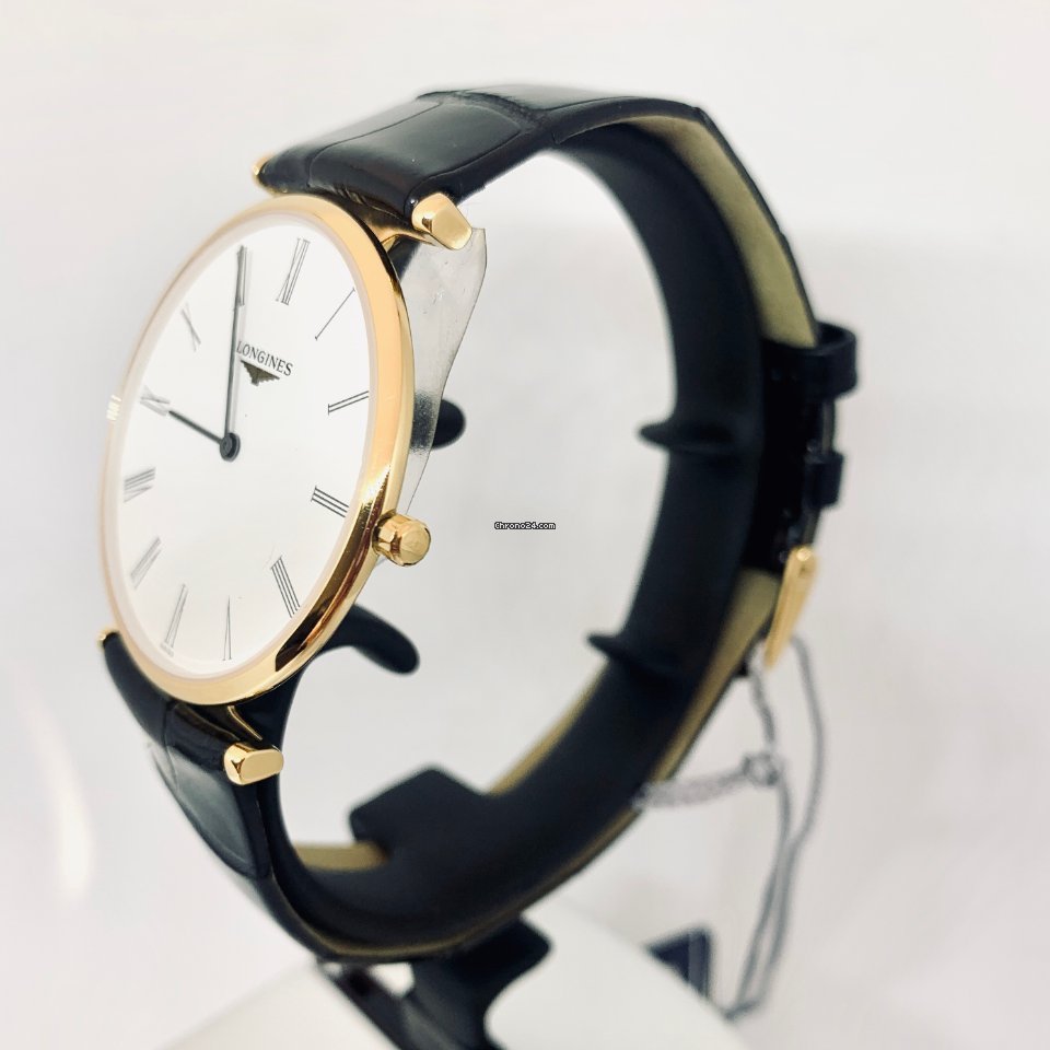 Longines La Grande Classique Mens watch Unisex Quartz Gold Steel L47552112 Replica 5
