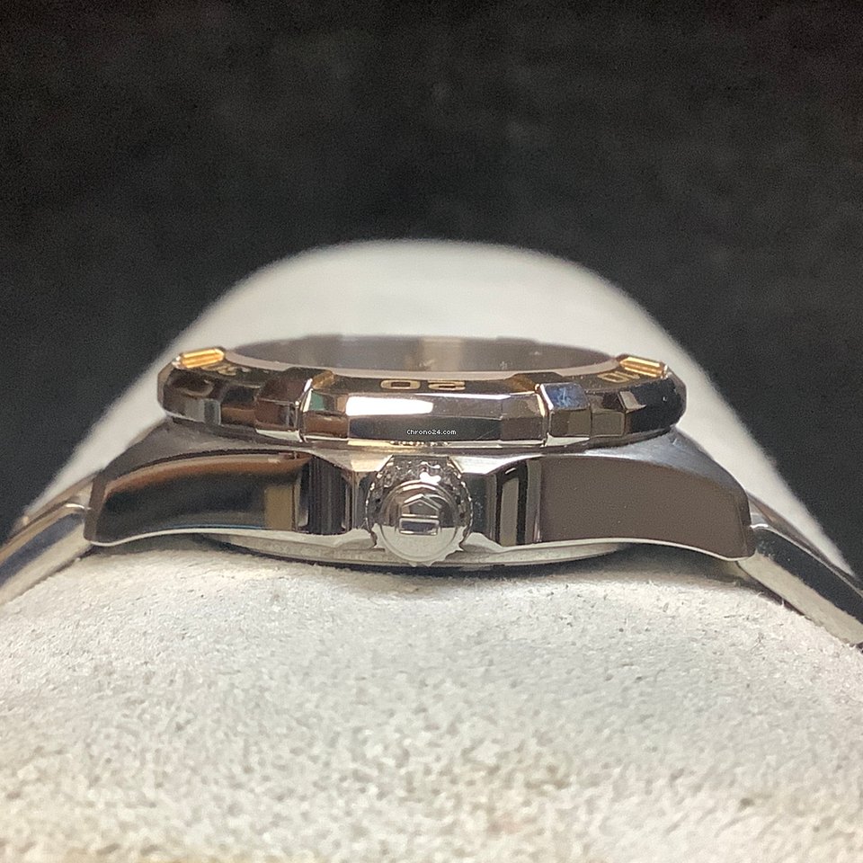 IMG_9081 TAG Heuer Aquaracer Lady Womens watch Quartz Gold Steel WAY1451.BD0922 Replica 5