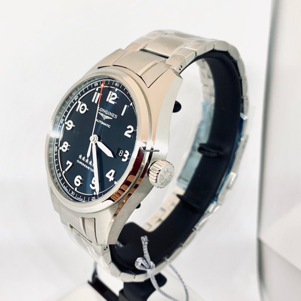 IMG_9081 Longines Spirit Mens watch Unisex Automatic Steel L38114939 Replica 5