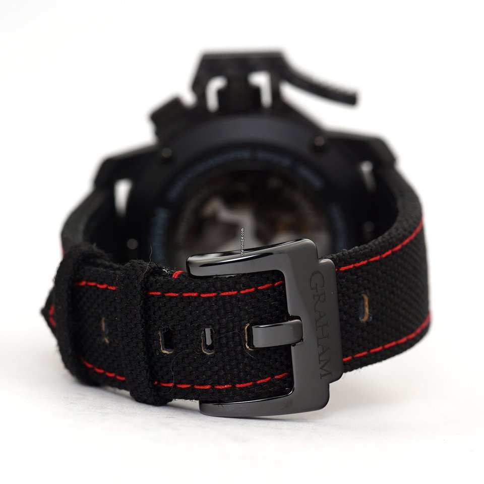 Graham Chronofighter Oversize Carbon 2CCBK.B07A Replica 5