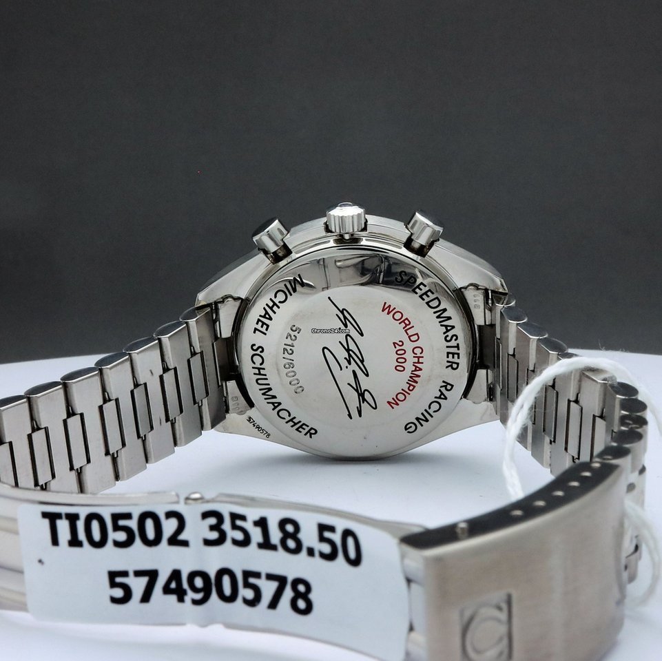 IMG_9081 Omega Speedmaster Racing Mens watch Unisex Automatic Steel 3518.50 Replica 5