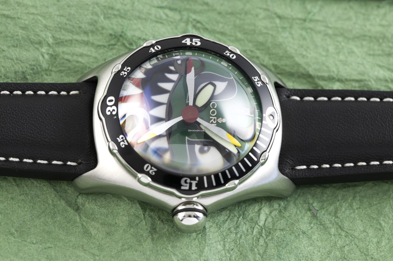 IMG_9081 Corum Bubble Mens watch Unisex Automatic Steel 82.180.20 Replica 5