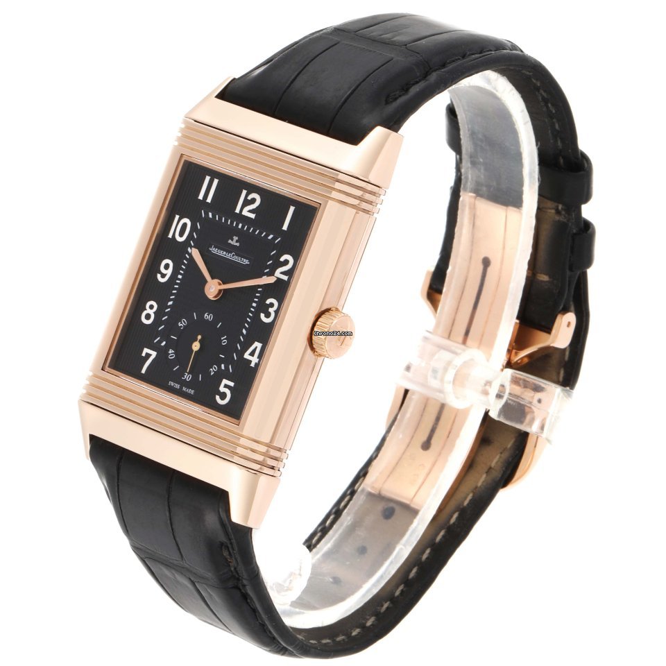 IMG_9081 Jaeger-LeCoultre Grande Reverso 976 Mens watch Unisex Manual winding Rose gold Q3732470 Replica 5