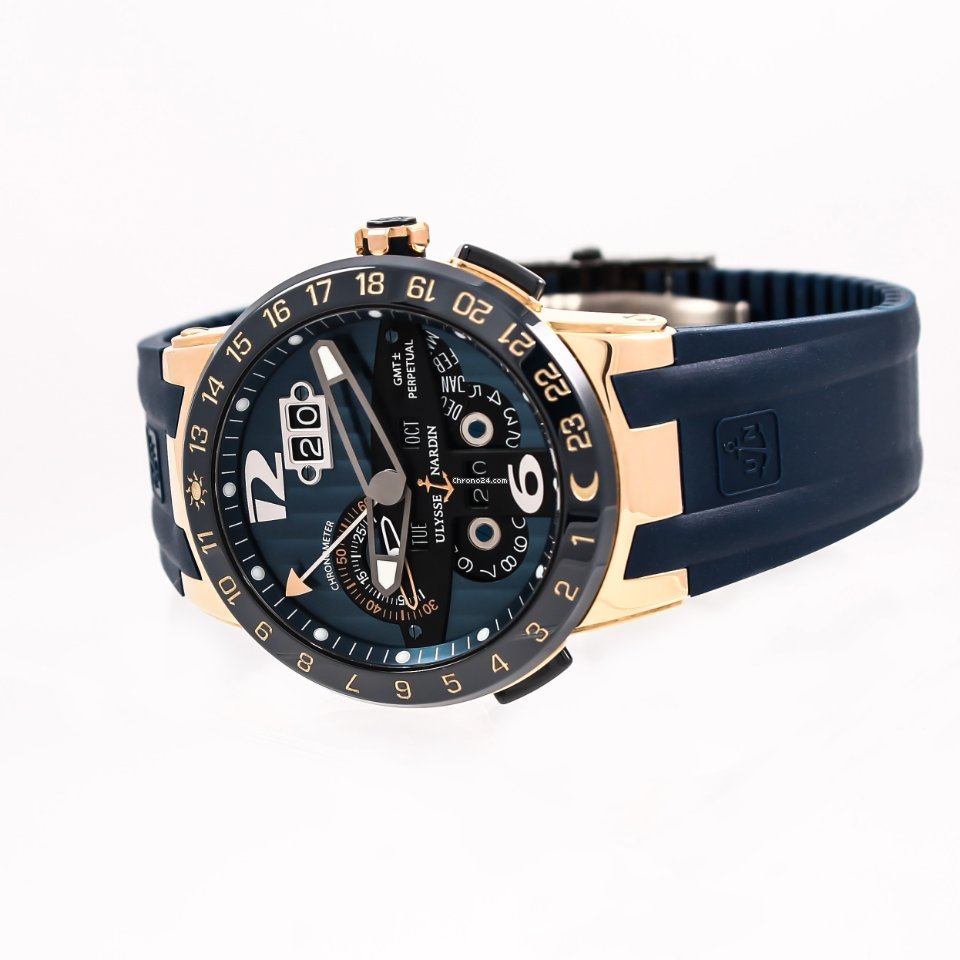 IMG_9081 Ulysse Nardin El Toro Black Toro Mens watch Unisex Automatic Rose gold 326-00-3 BQ Replica 5