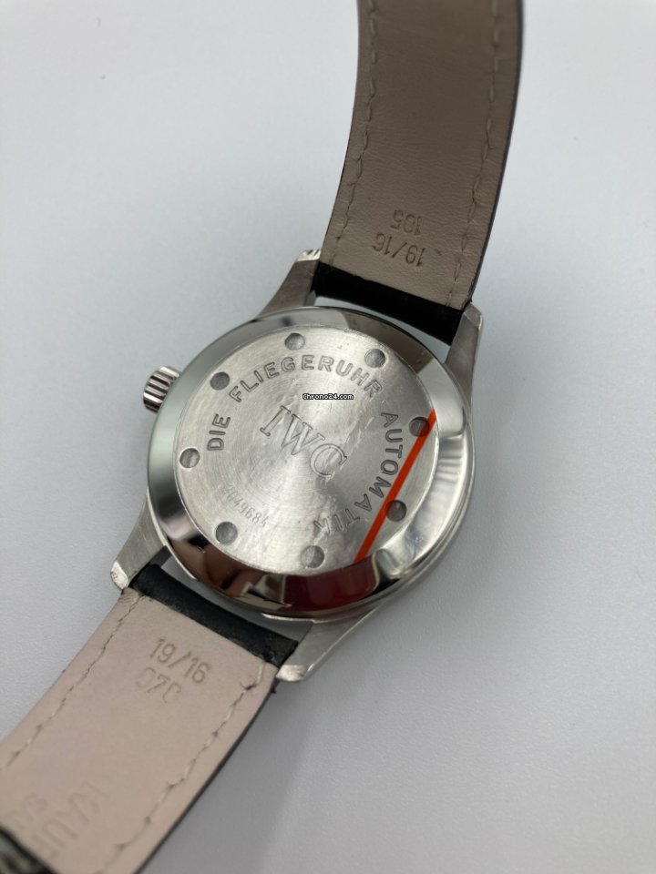 IMG_9081 IWC Pilot Mark Mens watch Unisex Automatic Steel 3049684 Replica 5