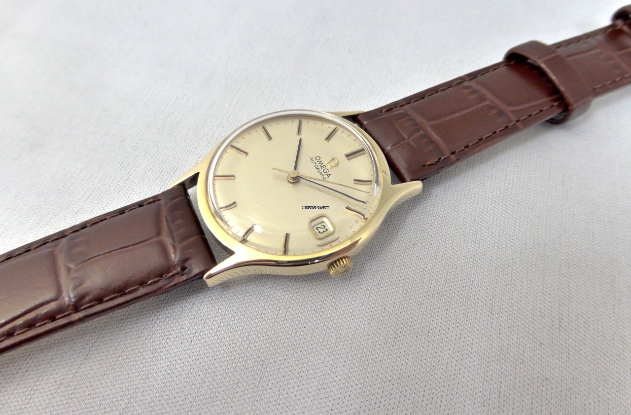 Omega Mens watch Unisex Automatic Yellow gold 162.5422 Replica 5