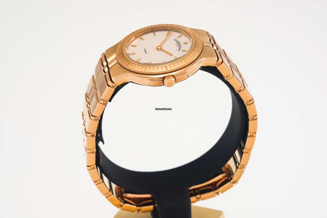 IMG_9081 Vacheron Constantin Womens watch Quartz Yellow gold 16020 967J-7 Replica 5