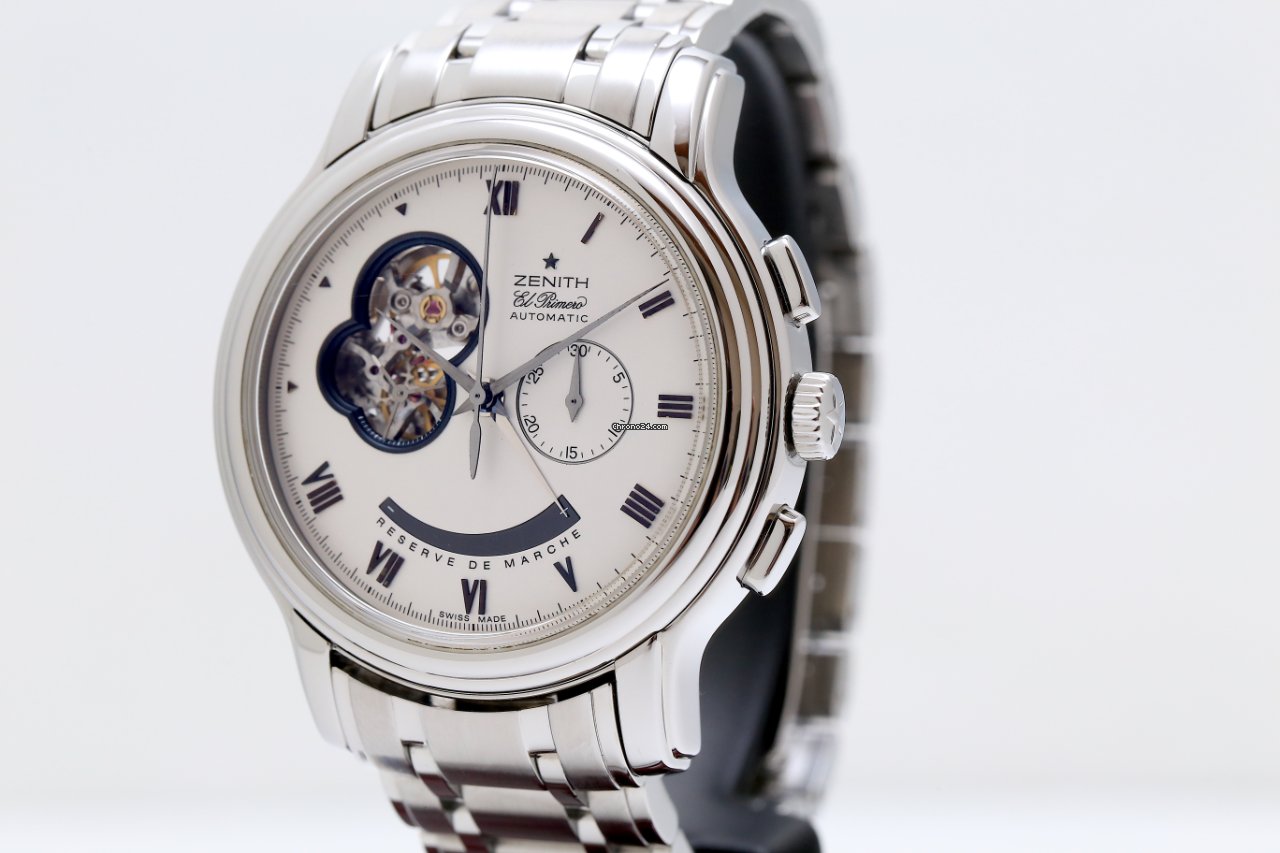 IMG_9081 Zenith El Primero Chronomaster Mens watch Unisex Automatic Steel 03.1260.4021 Replica 5