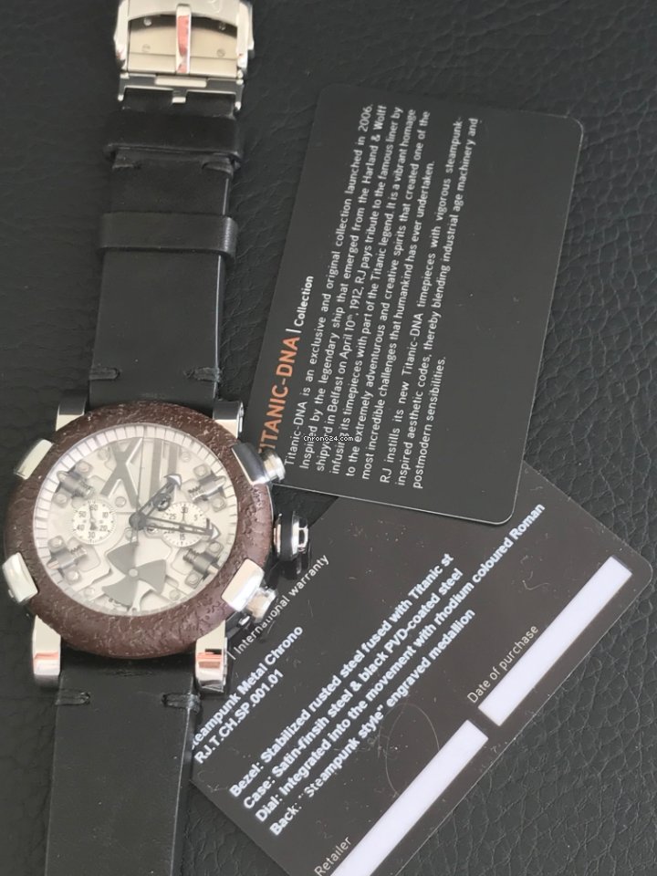Romain Jerome Titanic-DNA Mens watch Unisex Automatic Steel RJ.T.CH.SP.001.01 Replica 5