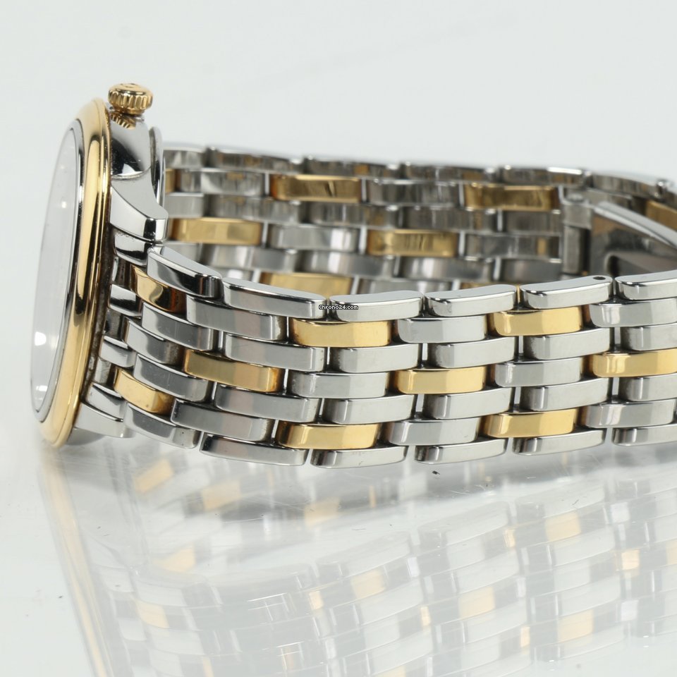 Omega De Ville Prestige Womens watch Quartz Gold Steel 424.20.24.60.08.001 Replica 5