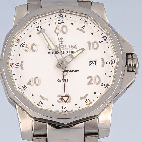 IMG_9081 Corum Admirals Cup GMT 44 Mens watch Unisex Automatic Steel 383.330.20 v701 aa12 Replica 5