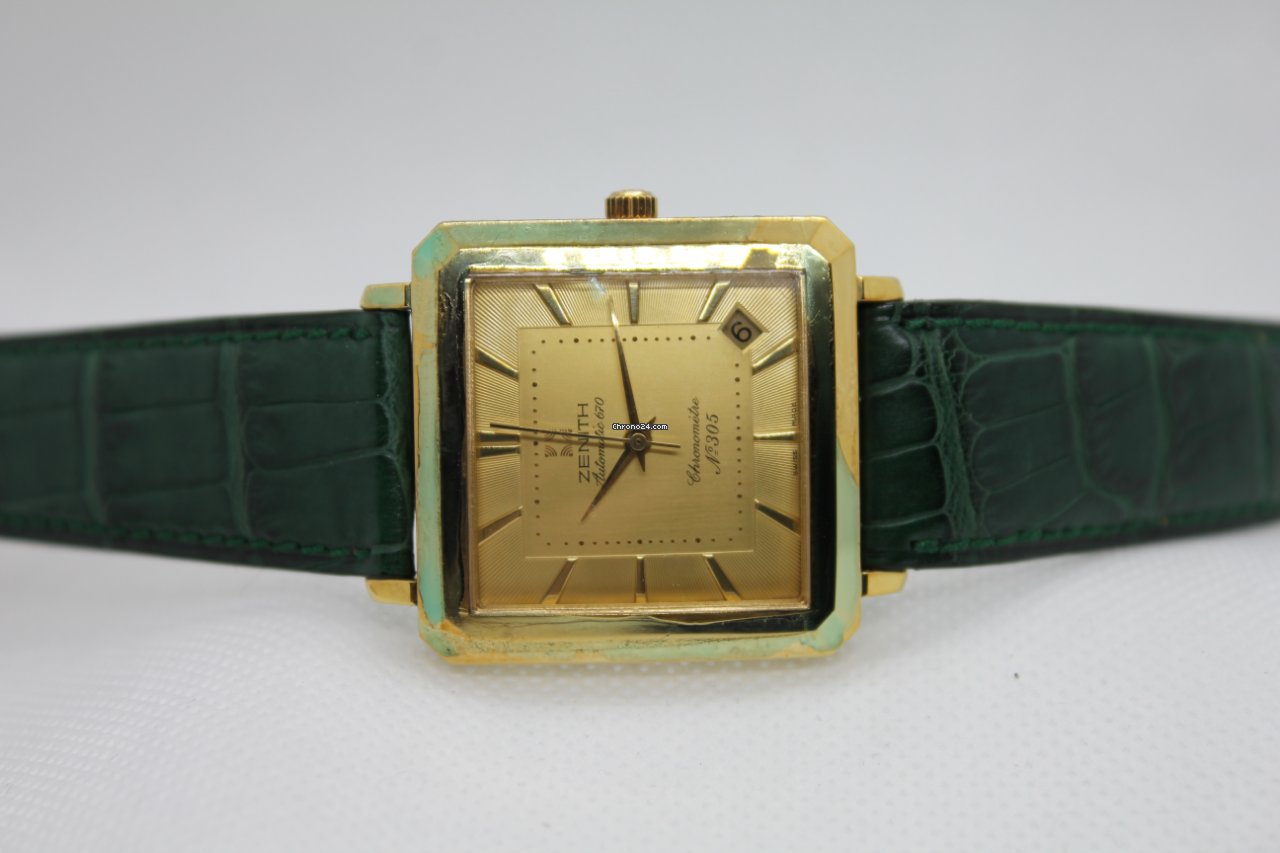 IMG_9081 Zenith Mens watch Unisex Automatic Yellow gold 30.0011.670 Replica 5