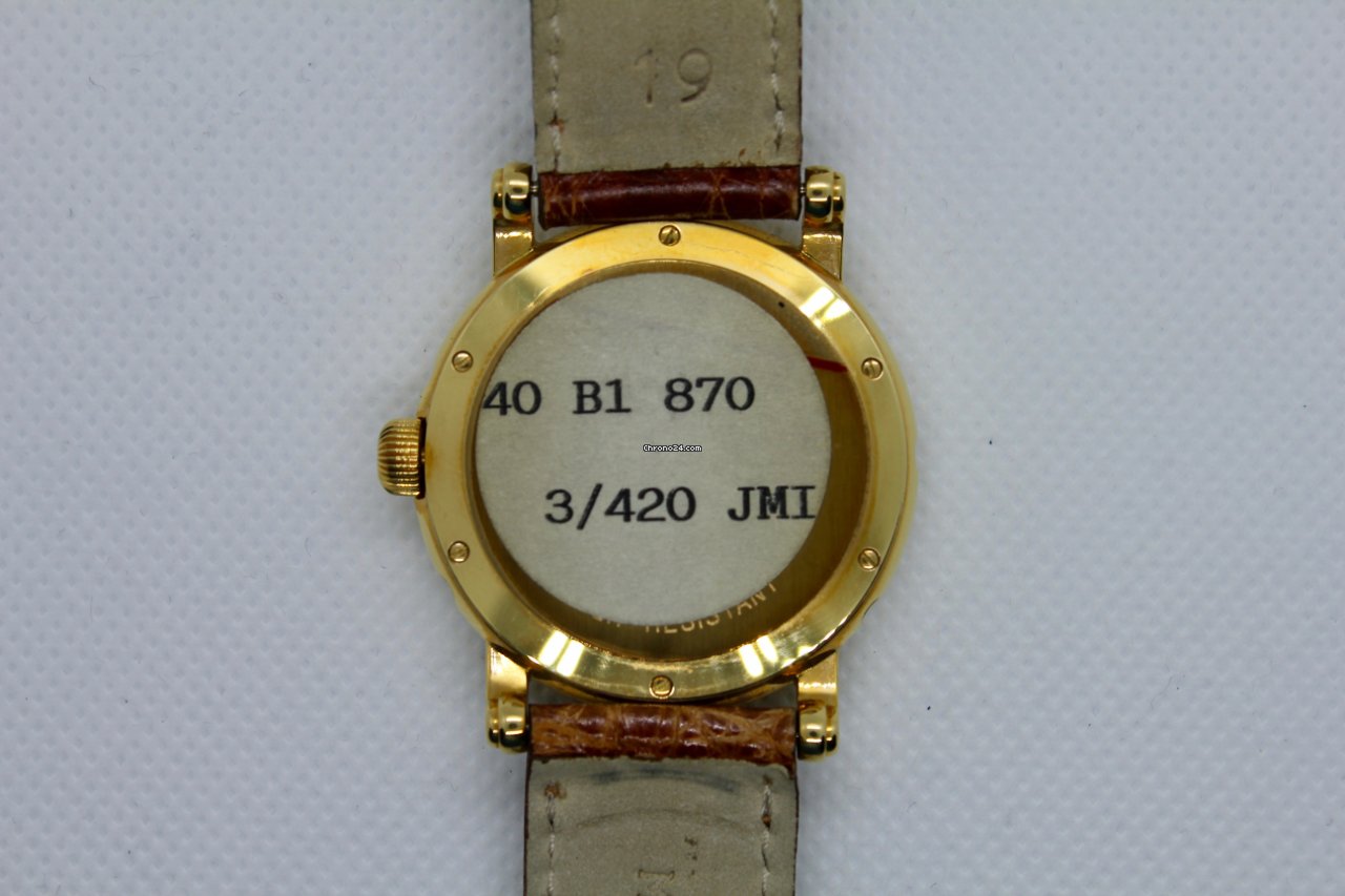IMG_9081 Movado Mens watch Unisex Automatic Yellow gold 40 B1 870 3 420 JMI Replica 5
