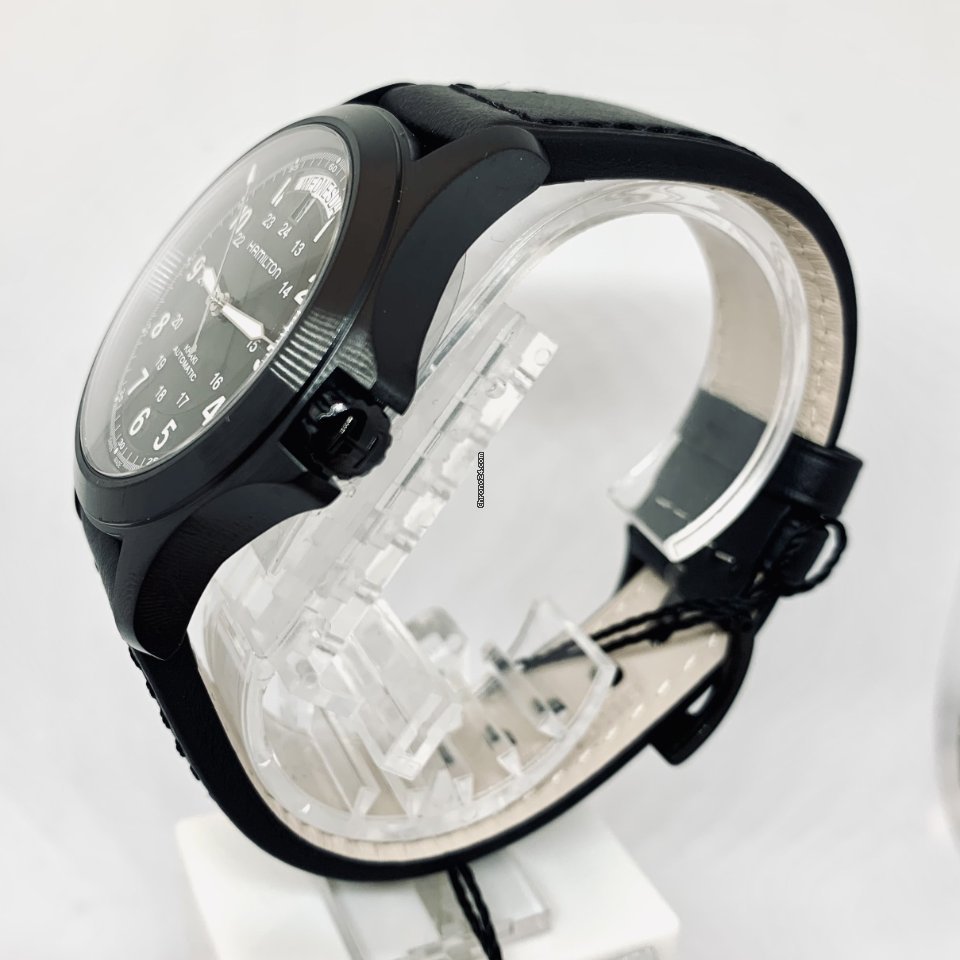 IMG_9081 Hamilton Khaki Field King Mens watch Unisex Automatic Steel H64465733 Replica 5