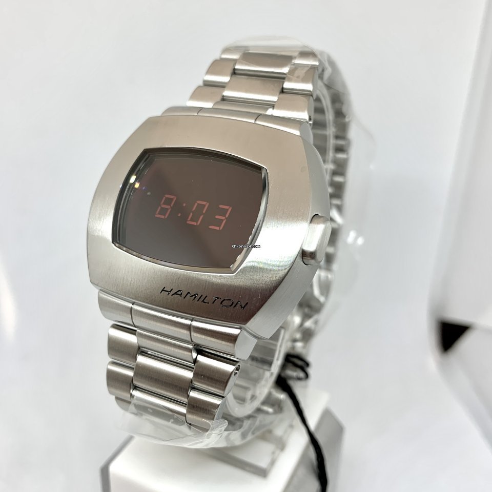 Hamilton Mens watch Unisex Quartz Steel H52414130 Replica 5