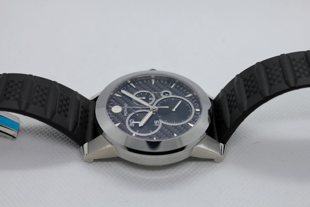 IMG_9081 Movado Vizio Mens watch Unisex Quartz Steel 83 C5 1890 Replica 5
