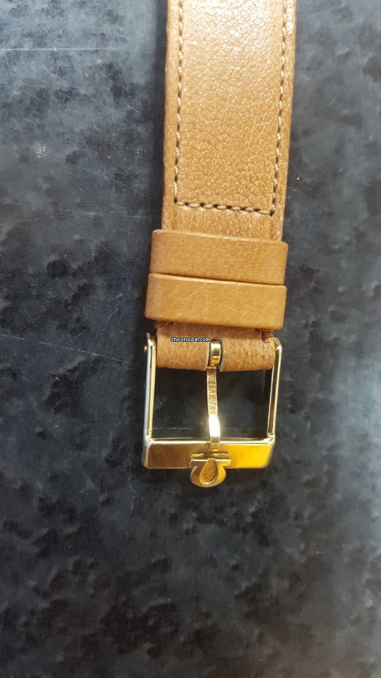 IMG_9081 Omega De Ville Prestige Mens watch Unisex Automatic Yellow gold 4600.31.02 Replica 5