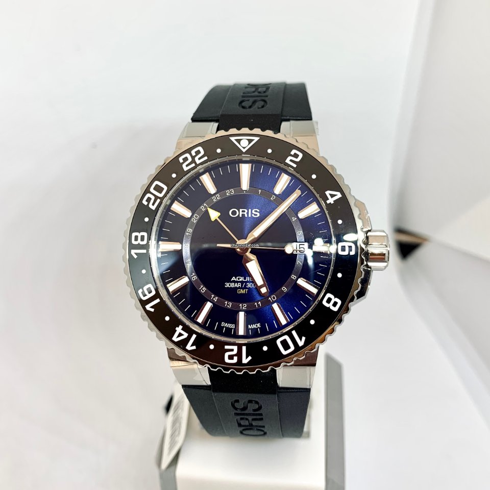 IMG_9081 Oris Aquis GMT Date Mens watch Unisex Automatic Steel 01 798 7754 4135-07 4 24 64EB Replica 5
