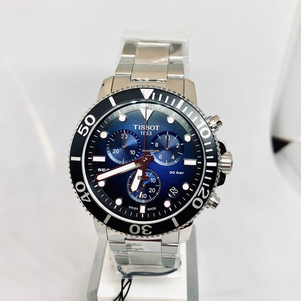IMG_9081 Tissot Seastar 1000 Mens watch Unisex Quartz Steel T120.417.11.041.01 Replica 5