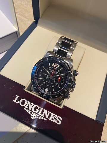 IMG_9081 Longines Admiral Mens watch Unisex Automatic Steel L3.667.4.56.7 Replica 5