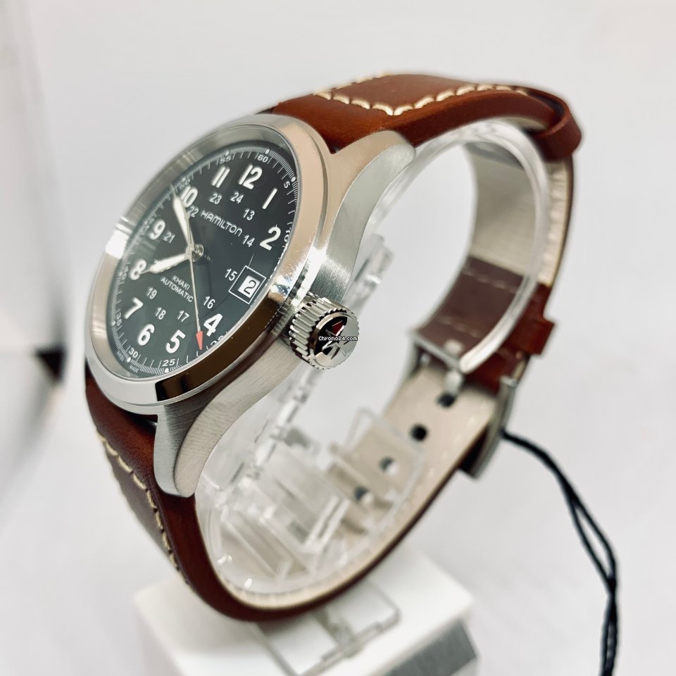 IMG_9081 Hamilton Khaki Field Mens watch Unisex Automatic Steel H70455533 Replica 5