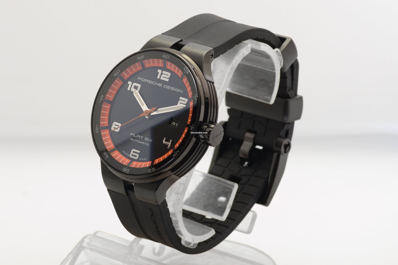 IMG_9081 Porsche Design Flat Six Mens watch Unisex Automatic Steel 6350.43.44.1254 Replica 5