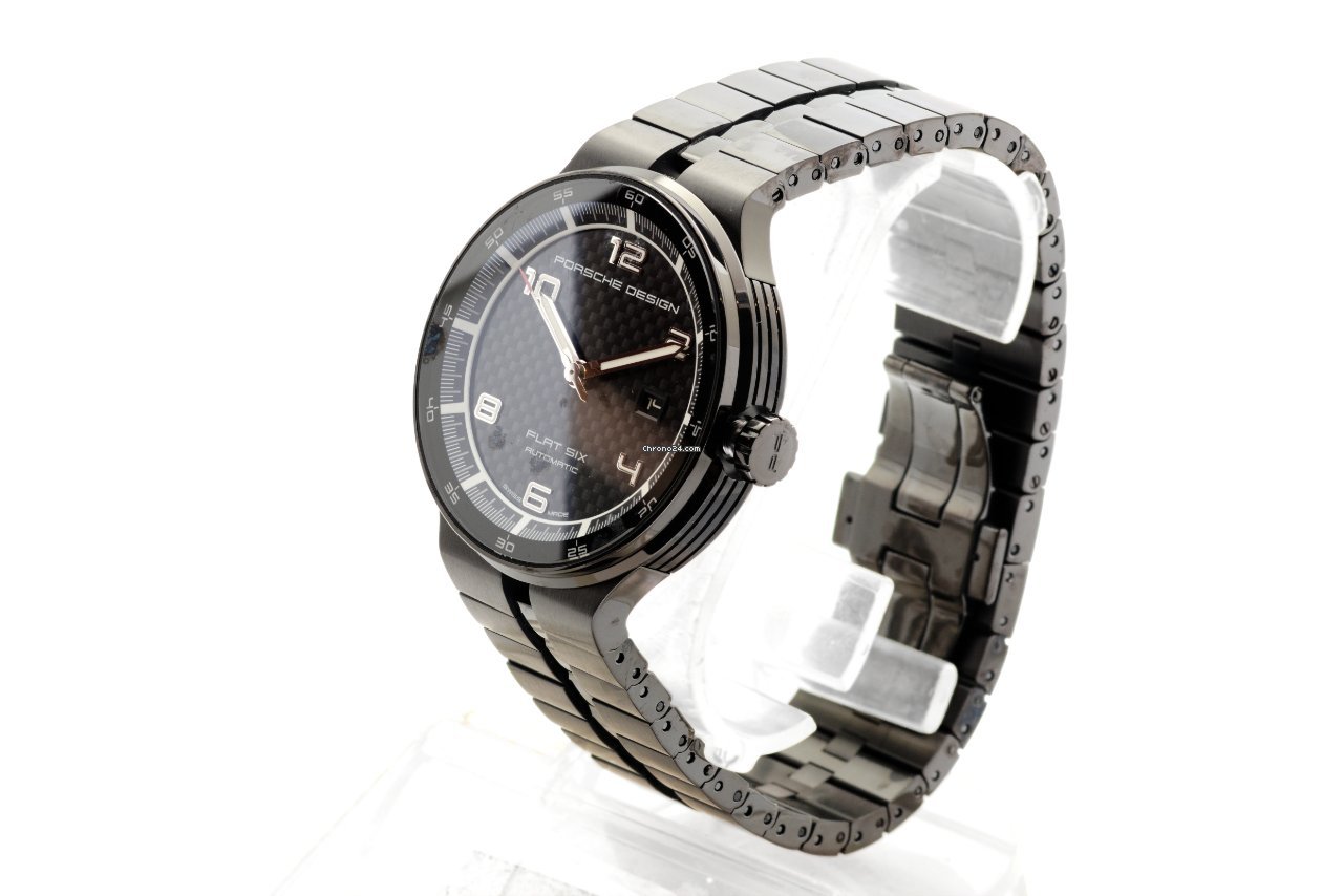 IMG_9081 Porsche Design Flat Six Mens watch Unisex Automatic Steel 6350.43.04.0275 Replica 5