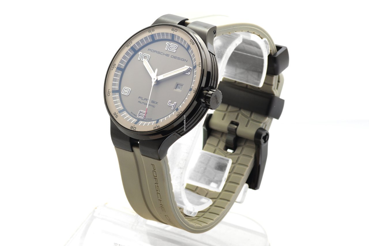 IMG_9081 Porsche Design Flat Six Mens watch Unisex Automatic Steel 6350.43.94.12.55 Replica 5