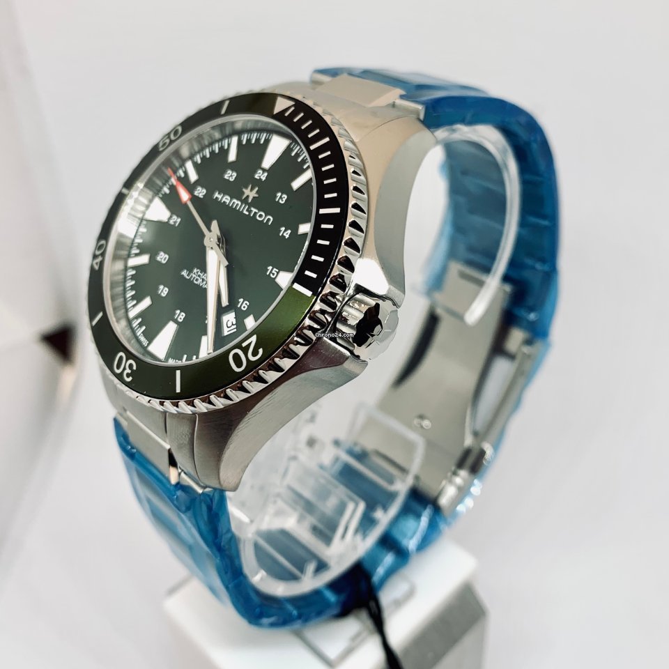 Hamilton Khaki Navy Scuba Mens watch Unisex Automatic Steel H82375161 Replica 5