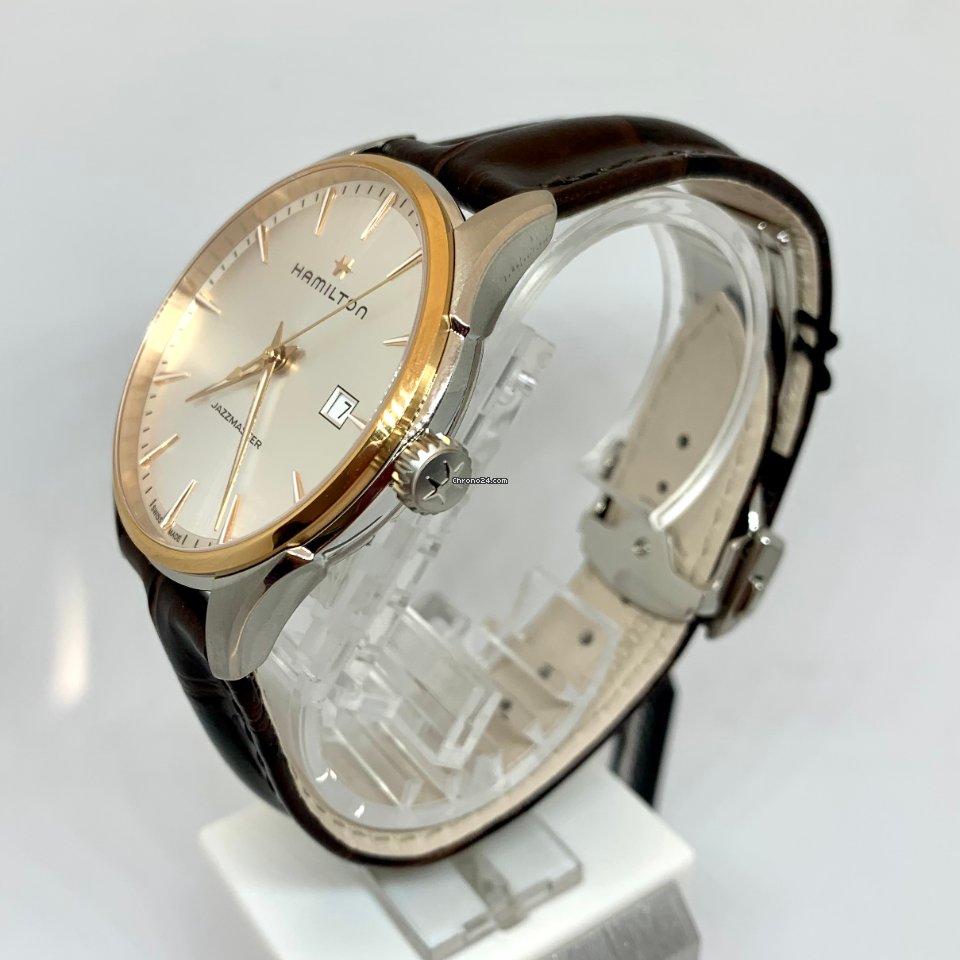 IMG_9081 Hamilton Jazzmaster Mens watch Unisex Quartz Steel H32441551 Replica 5