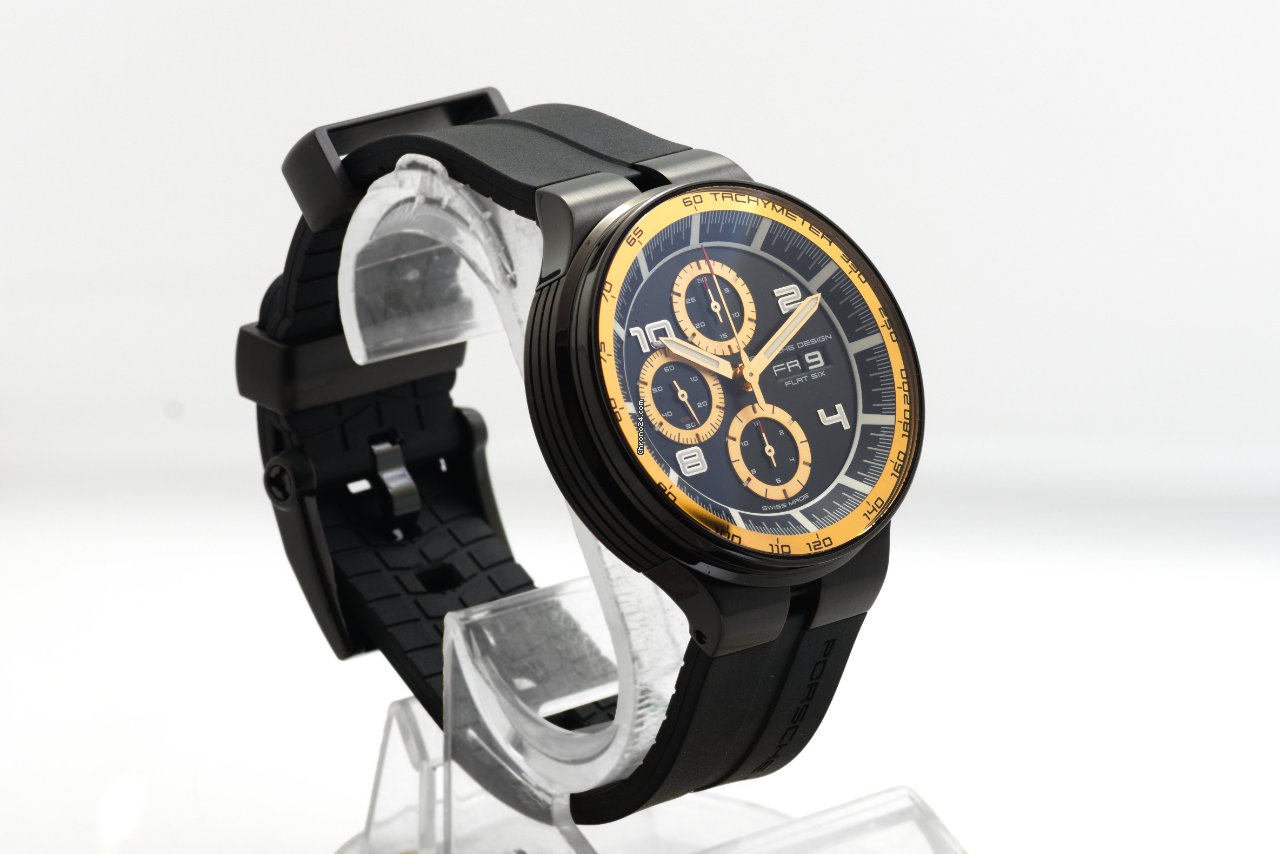 Porsche Design Flat Six Mens watch Unisex Automatic Steel 6360.46.44.1254 Replica 5