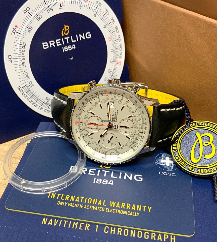 Breitling Navitimer Heritage Mens watch Unisex Automatic Steel A13324121G1X4 Replica 5