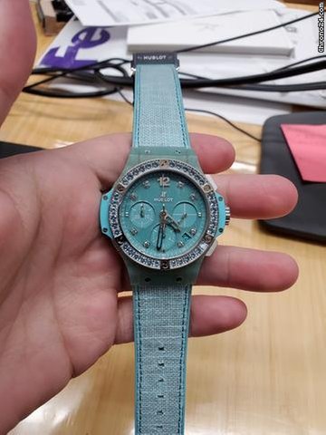 IMG_9081 Hublot Big Bang Tutti Frutti Mens watch Unisex Automatic Ceramic 341.XL.2770.NR.1237 Replica 5