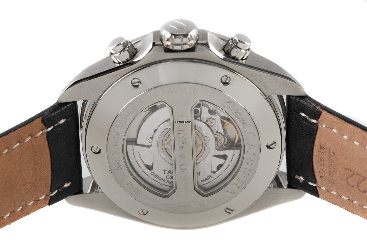 IMG_9081 TAG Heuer Grand Carrera Mens watch Unisex Automatic Steel CAV511B Replica 5