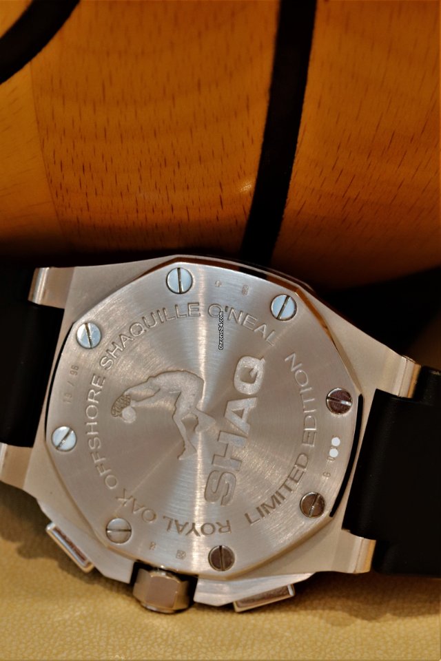 IMG_9081 Audemars Piguet Royal Oak Offshore Mens watch Unisex Automatic White gold 2613BC.ZZ.A101CR.01 Replica 5