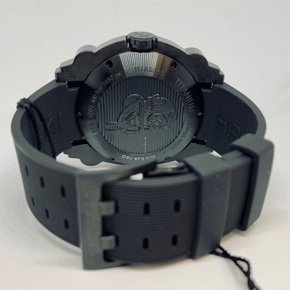 Hamilton Khaki Navy BeLOWZERO Mens watch Unisex Automatic Titanium H78505331 Replica 5