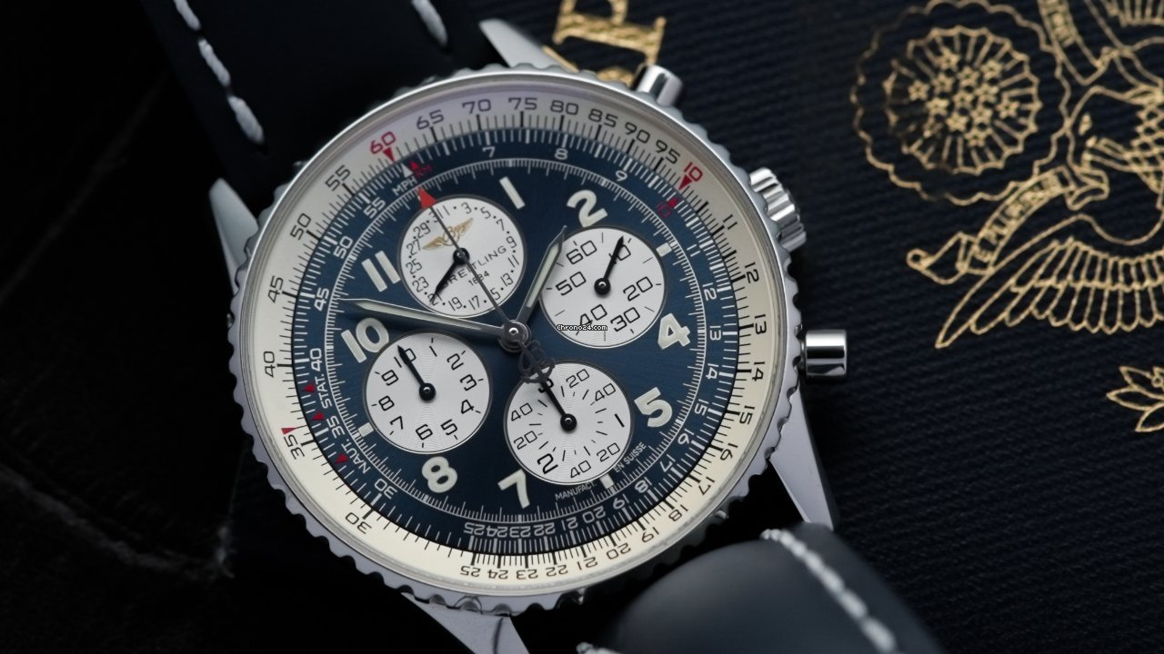 IMG_9081 Breitling Navitimer Mens watch Unisex Automatic Steel A33030 Replica 5