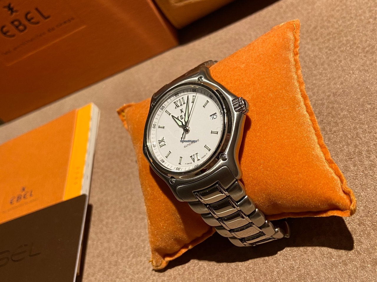 IMG_9081 Ebel 1911 Automatic Steel 9080241 Replica 5