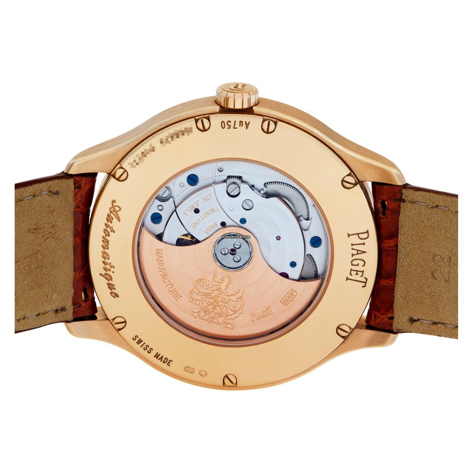 IMG_9081 Piaget Gouverneur Mens watch Unisex Automatic Rose gold GOA37110 Replica 5