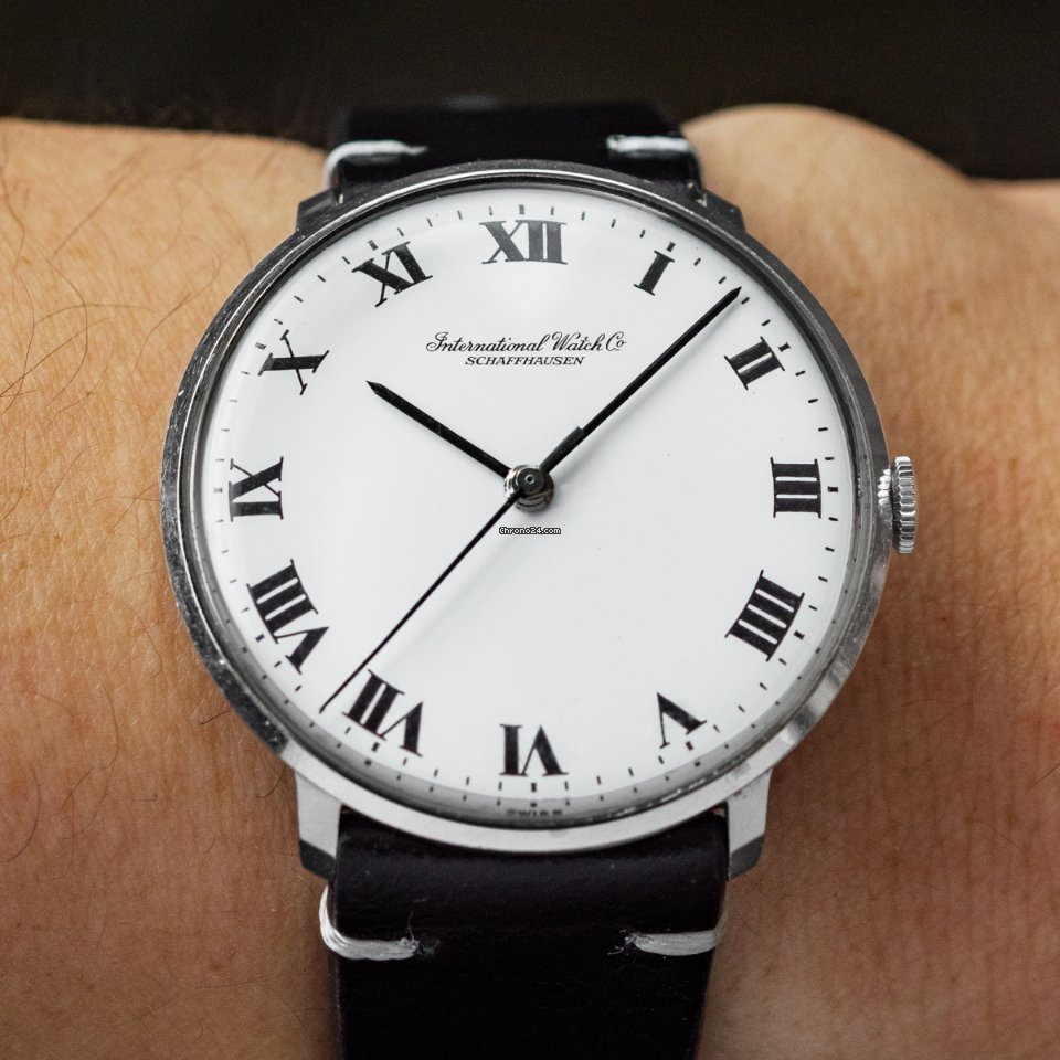 IMG_9081 IWC Mens watch Unisex Manual winding Steel 1410 Replica 5