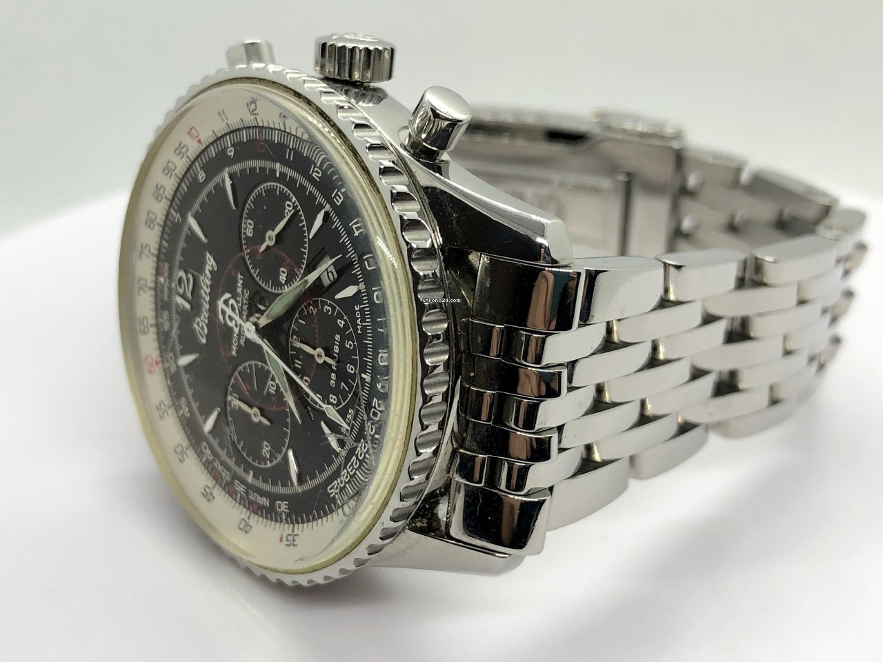 IMG_9081 Breitling Montbrillant Mens watch Unisex Automatic Steel A41030 Replica 5