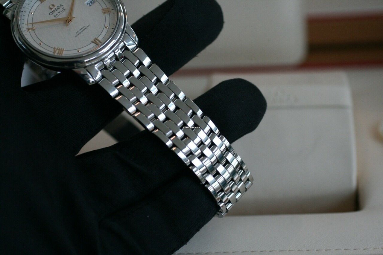 IMG_9081 Omega De Ville Prestige Mens watch Unisex Automatic Steel 424.10.40.20.02.004 Replica 5