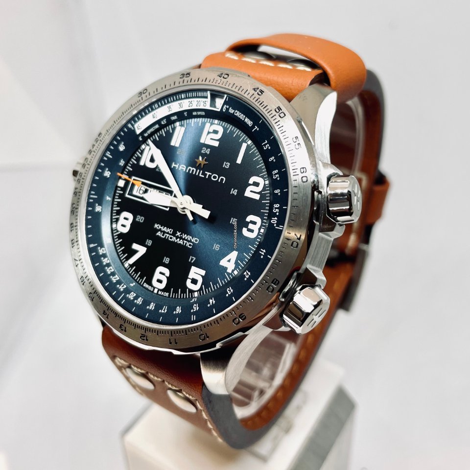 IMG_9081 Hamilton Khaki X-Wind Mens watch Unisex Automatic Steel H77765541 Replica 5