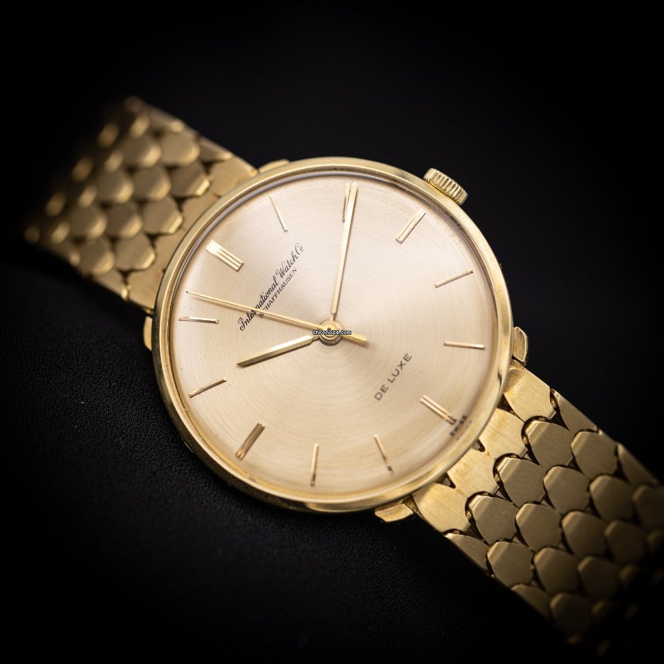 IMG_9081 IWC Portofino Mens watch Unisex Manual winding Yellow gold 1462545 Replica 5